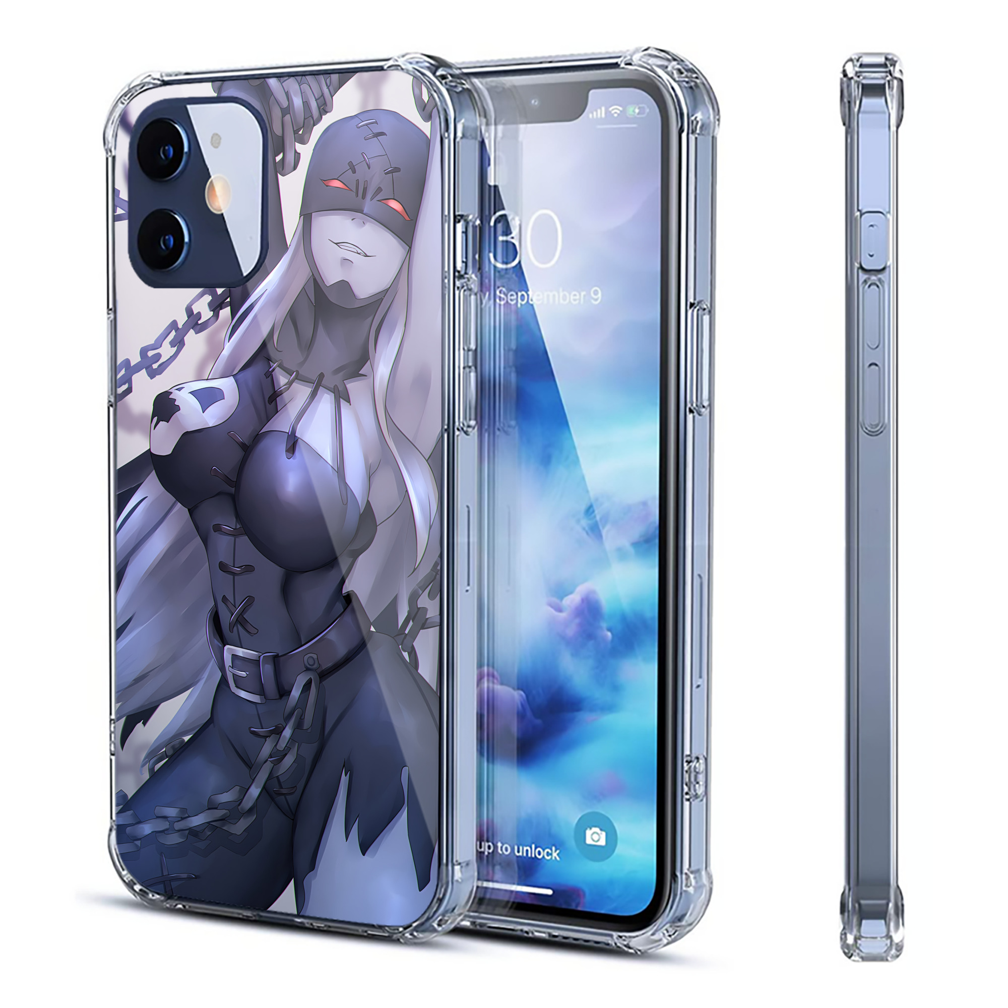 （画像用） Digimon デジタルモンスター/デジモン 【iPhone 12シリーズ対応】透明スマホケース（クリアソフトケース）